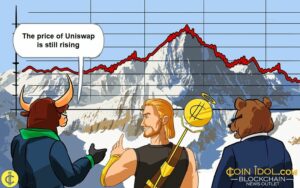 Uniswap está em uma tendência de alta constante e está visando a alta de $ 7.77