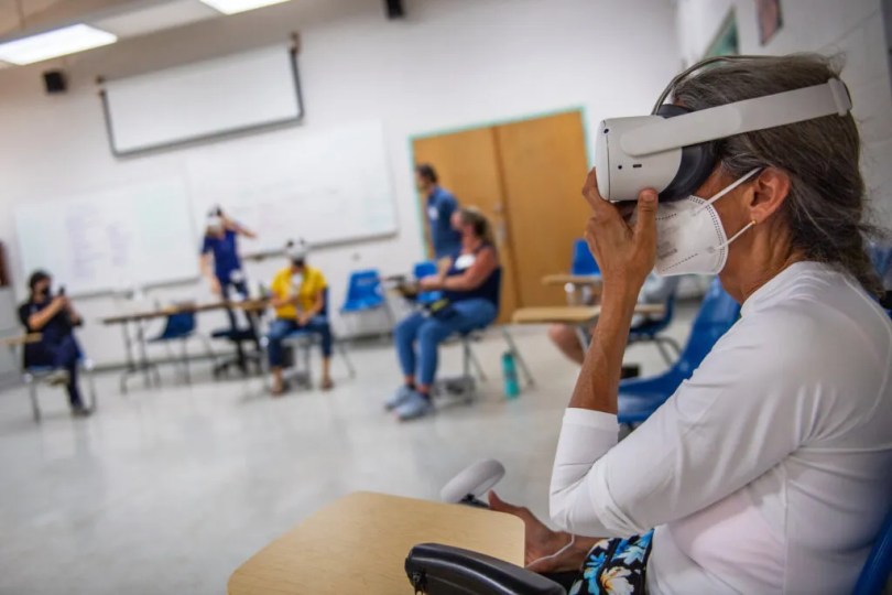 Додаток VR навчає студентів, як орієнтуватися в океані PlatoBlockchain Data Intelligence. Вертикальний пошук. Ai.