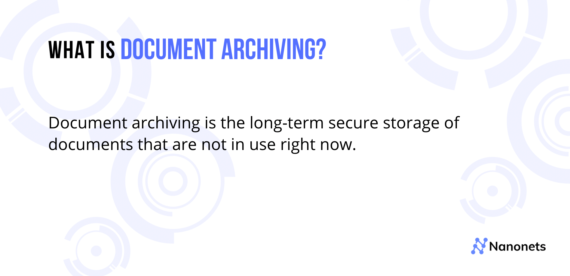 Was ist Dokumentenarchivierung und wie kann man sie automatisieren?