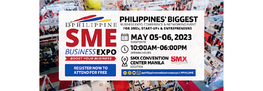 13:e filippinska SME Business Expo 2023