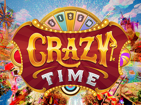 Crazy Time spil på Gamdom casino