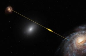 علماء الفلك يربطون لأول مرة انفجارًا لاسلكيًا سريعًا غامضًا بموجات الجاذبية