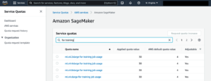 Best practices for viewing and querying Amazon SageMaker service quota usage