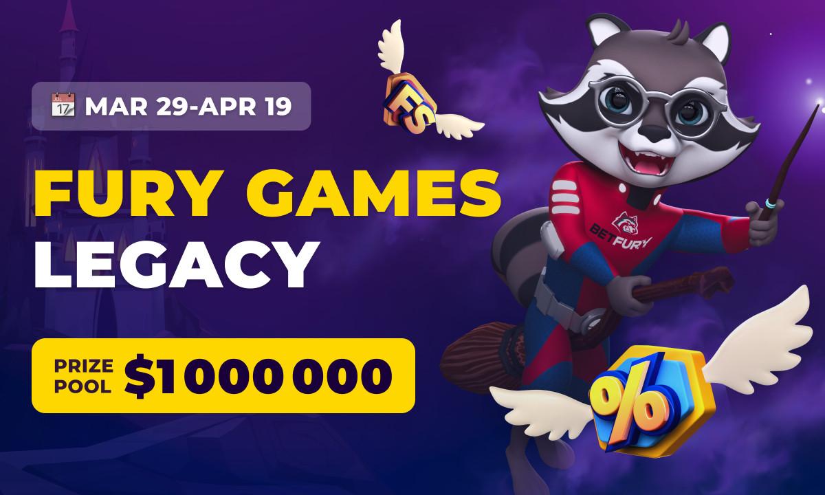 BetFury Launches iGaming Event With $1M Prize Pool online casino PlatoBlockchain Data Intelligence. Vertical Search. Ai.