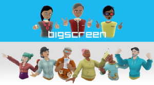 Bigscreen-avatars groeien armen, hand- en oogtracking komt later dit jaar