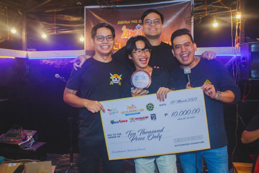 BUHAY PA ANG AXIE V2! A cidade de Davao hospeda o torneio Axie Classic LAN