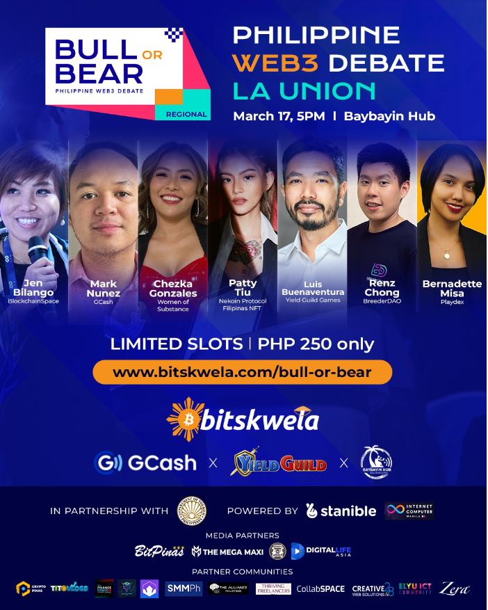 Bull and Bear-debattens tredje ben sker i La Union