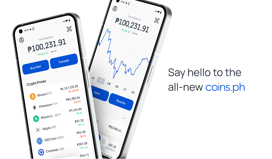 Coins.ph Redesigns App With More Focus on Crypto