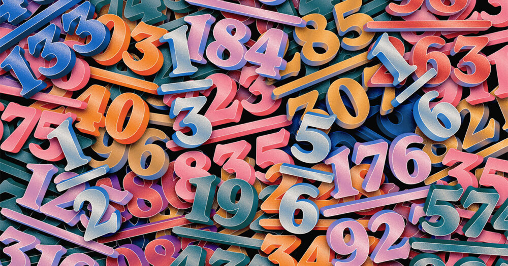 Colorear por números revela patrones aritméticos en fracciones