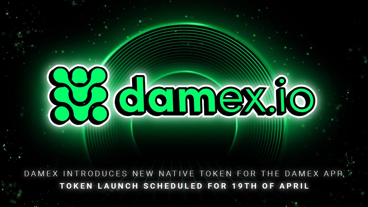 Damex ogłasza token użytkowy do zasilania aplikacji Smart Finance, Token IEO rozpoczyna się 19 kwietnia PlatoBlockchain Data Intelligence. Wyszukiwanie pionowe. AI.