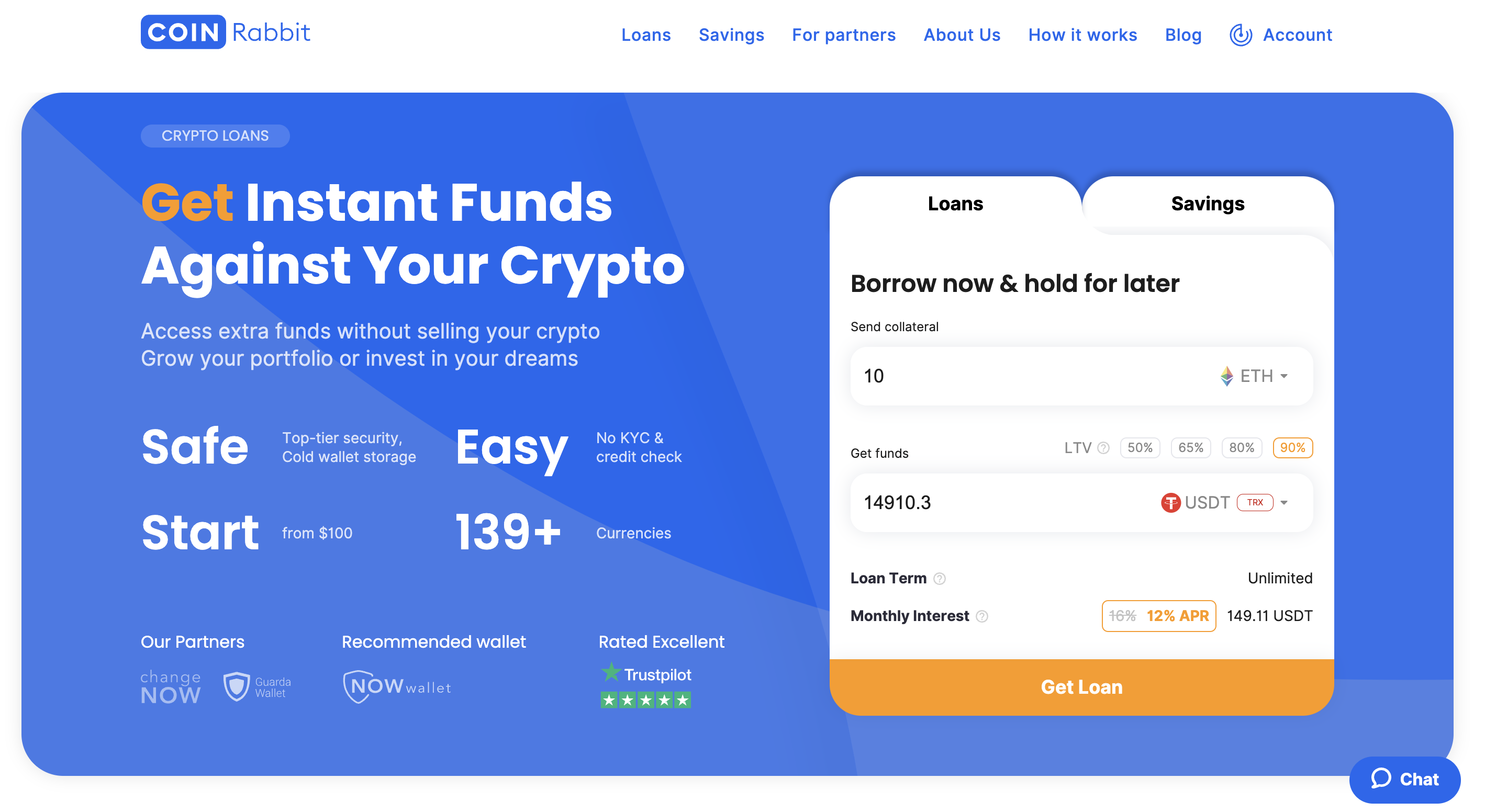 CeFi Crypto lending platform