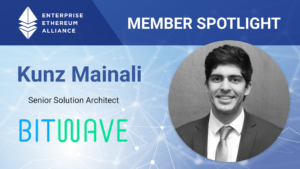 EEA Member Spotlight with Bitwave’s Senior Solution Architect Kunz Mainali Enterprise Ethereum Alliance PlatoBlockchain Data Intelligence. Vertical Search. Ai.