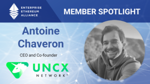 UNCX Network의 CEO 겸 공동 창립자 Antoine Chaveron과 EEA 회원 스포트라이트