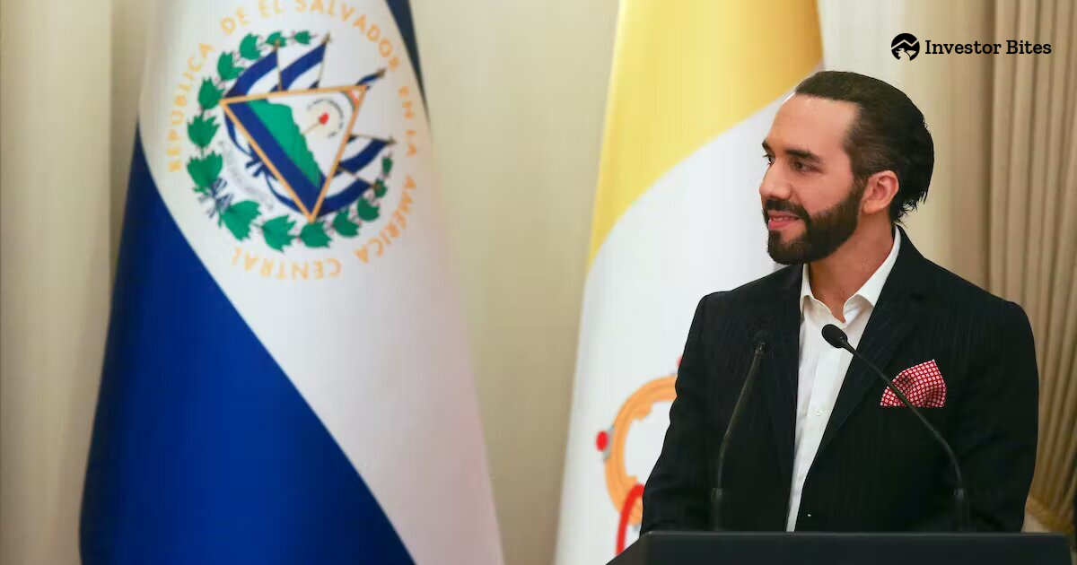 Il presidente di El Salvador ha in programma di proporre un disegno di legge per eliminare le tasse sulla tecnologia