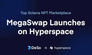 Inhaber von Ethereum können jetzt Solana-NFTs auf Hyperspace kaufen, dank DeSo-powered MegaSwap