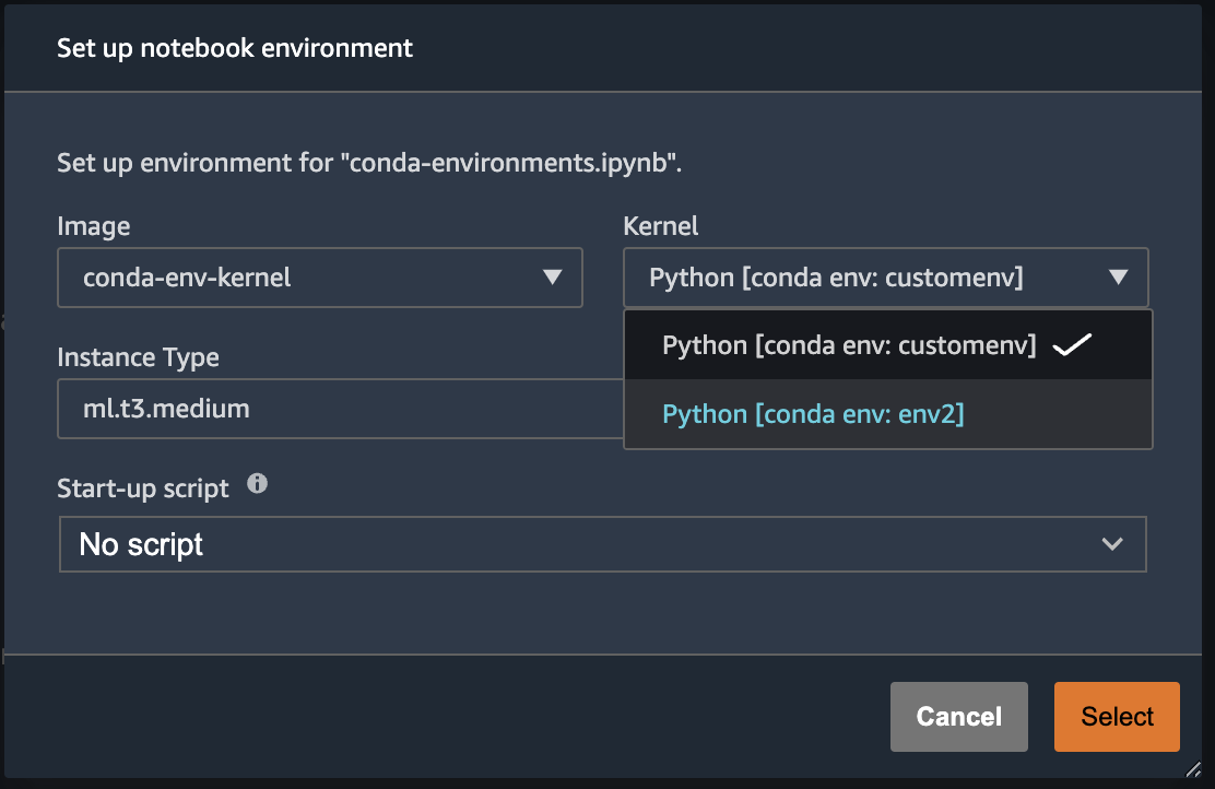 Four approaches to manage Python packages in Amazon SageMaker Studio notebooks Amazon EC2 PlatoBlockchain Data Intelligence. Vertical Search. Ai.