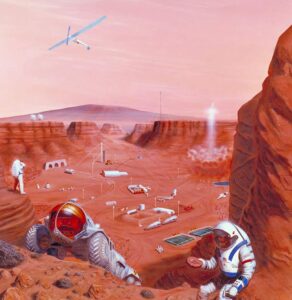 Das areias áridas à arquitetura extrema: construindo a primeira metrópole marciana
