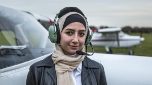 Från krigshärjade Damaskus till framgång som flygingenjör och pilot, en flyktingresa