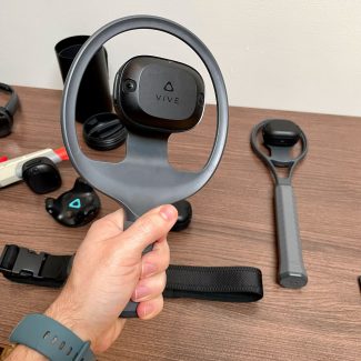 Hands-on: HTC’s New Standalone Vive Tracker Effortlessly Brings More of Your Body Into VR vive xr elite PlatoBlockchain Data Intelligence. Vertical Search. Ai.