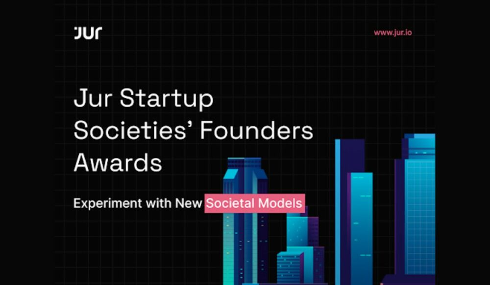 Jur introduserer Startup Society Founders' Awards for å anerkjenne Web3-pionerer og fremme økosystemutvikling