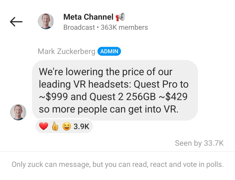 Meta Quest 2 & Quest Pro VR Headsets Get Price Cuts PlatoBlockchain Data Intelligence. Vertical Search. Ai.