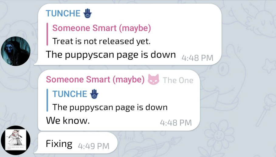 Especulações de documentos recebidos surgem enquanto os desenvolvedores trabalham na página Shibarium Puppyscan