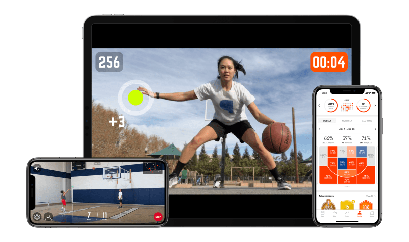 Esta aplicación de baloncesto usa AR para mejorar tus habilidades con el balón