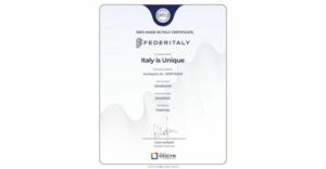 La tradition rencontre l'innovation - Un certificat numérique pour des produits italiens authentiques