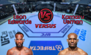 UFC 286: Leon Edwards đấu với Kamaru Usman
