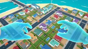 VR City Builder Little Cities が小さな市民を追加