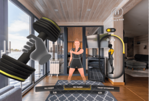 แอพ VR Fitness ให้คุณออกกำลังกายด้วยดัมเบลจริง