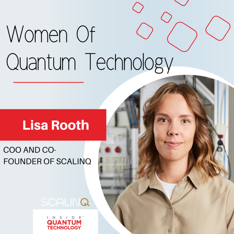 量子テクノロジーの女性: SCALINQ の Lisa Rooth