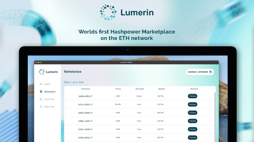 Lumerin запускает общедоступную тестовую сеть для децентрализованного майнинга биткойнов. Рынок хеш-мощности. Блокчейн PlatoBlockchain Data Intelligence. Вертикальный поиск. Ай.