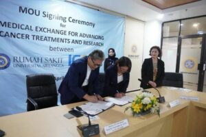 Az Airlangga Egyetemi Kórház egyetértési megállapodást ír alá a szingapúri Icon Cancer Centerrel