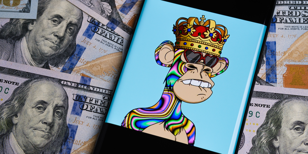 Znudzone małpy, CryptoPunks spadają poniżej 100 XNUMX $, gdy NFT Momentum stoi