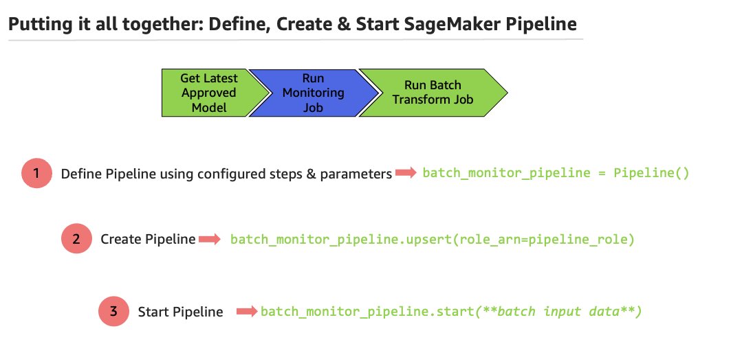 Create SageMaker Pipelines for training, consuming and monitoring your batch use cases PlatoBlockchain Data Intelligence. Vertical Search. Ai.