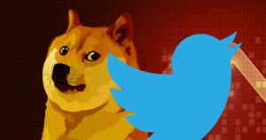 Dogecoin langeb Twitteri logo naasmisel 6.5%.