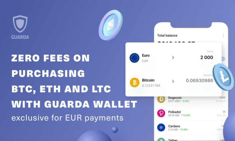 Guarda Wallet and Simplex Launch Zero-Fee Crypto Purchases Promo in Europe limited-time PlatoBlockchain Data Intelligence. Vertical Search. Ai.