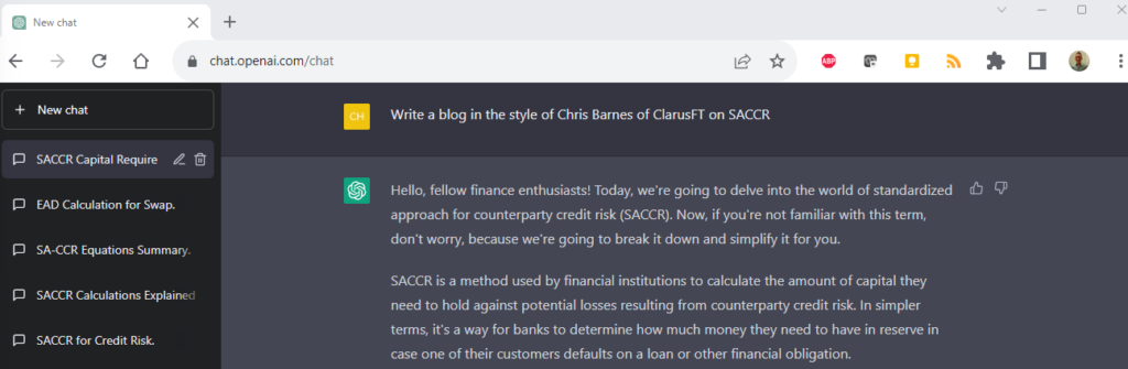 Jeg spurte ChatGPT om å skrive en Clarus-blogg. Her er hva som skjedde…. PlatoBlockchain Data Intelligence. Vertikalt søk. Ai.