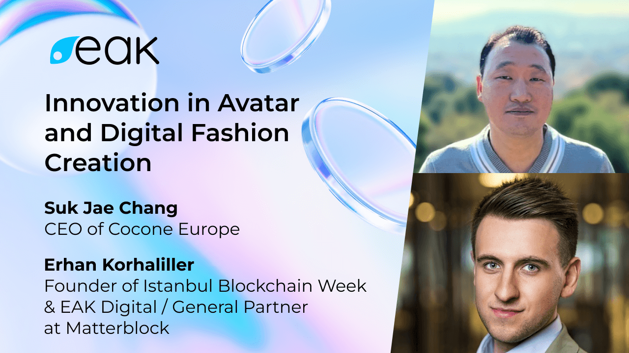 Innovation in Avatar und digitaler Modekreation mit Suk Jae Chang von Cocone Europe – eakTV