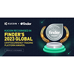A KuCoin a legjobb teljesítményt nyújtó: a Finder 2023-as Global Cryptocurrency Trading Platform Awards díjában kiemelten elismert díjjal ismerték el