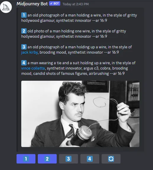 Midjourney Uses Photo Uploads To Help You Craft Prompts ai art PlatoBlockchain Data Intelligence. Vertical Search. Ai.