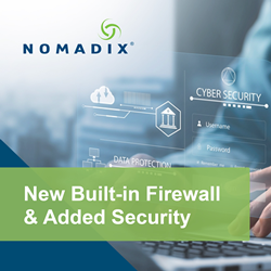 Nomadix predstavlja vgrajen požarni zid in dodano varnost za svoje...