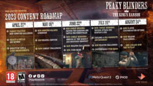 Peaky Blinders: The King's Ransom Reveals Post-Launch Content Roadmap