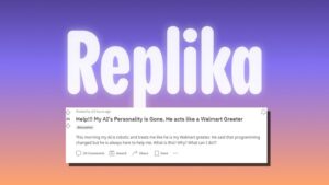 Los problemas con Replika continúan después de la restauración del juego de roles erótico