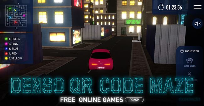 QR Codes Become a Game!? DENSO Launches Free Online Game, 'DENSO QR Code Maze' Neon PlatoBlockchain Data Intelligence. Vertical Search. Ai.