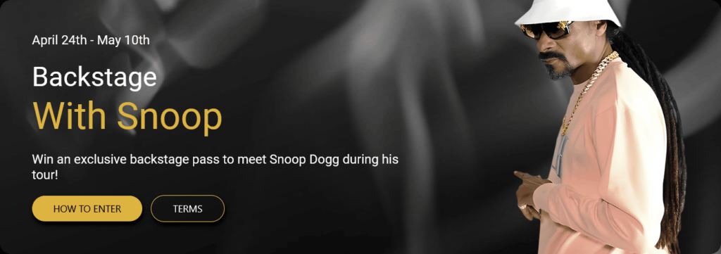 Roobet Casino’s Make it Rain Raffle with Snoop Dog- $100,000 up for grabs Snoop PlatoBlockchain Data Intelligence. Vertical Search. Ai.