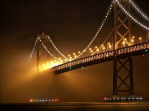 San Francisco fog defeats pack of Waymo robo-taxis