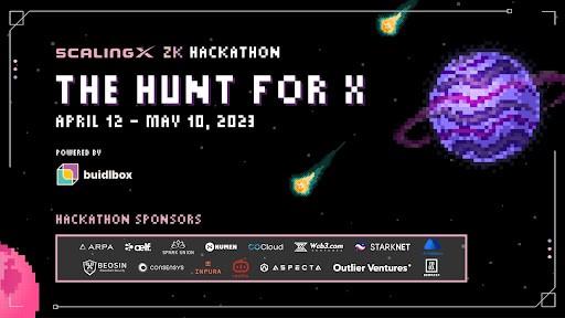 ScalingX in Buidlbox začenjata hackathon brez znanja "The Hunt for X"