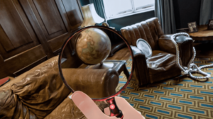 Sherlock Holmes VR گیم میں لائیو ایکشن سیٹ کی خصوصیات ہیں۔